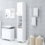 Armario de baño madera contrachapada blanco 30x30x183,5 cm de vidaXL, Muebles de baño - Ref: Foro24-802597, Precio: 76,57 €, ...