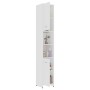 Armario de baño madera contrachapada blanco 30x30x183,5 cm de vidaXL, Muebles de baño - Ref: Foro24-802597, Precio: 76,57 €, ...