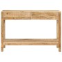 Mesa consola con 2 cajones madera maciza de mango 110x35x75 cm de , Mesas auxiliares - Ref: Foro24-354982, Precio: 200,34 €, ...