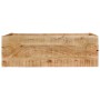 Mesa consola con 2 cajones madera maciza de mango 110x35x75 cm de , Mesas auxiliares - Ref: Foro24-354982, Precio: 200,34 €, ...