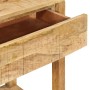 Mesa consola con 2 cajones madera maciza de mango 110x35x75 cm de , Mesas auxiliares - Ref: Foro24-354982, Precio: 200,34 €, ...