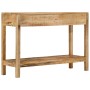 Mesa consola con 2 cajones madera maciza de mango 110x35x75 cm de , Mesas auxiliares - Ref: Foro24-354982, Precio: 200,34 €, ...