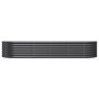 Steel flower bed anthracite powder coated 224x80x36 cm by , Pots and planters - Ref: Foro24-318921, Price: 56,25 €, Discount: %