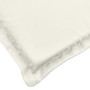 Cojín para tumbona tela crema melange 200x70x4 cm de , Cojines para sillas y sofás - Ref: Foro24-4002522, Precio: 45,12 €, De...