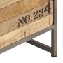 Cajonera de madera maciza de mango 45x30x105 cm de , Aparadores - Ref: Foro24-286535, Precio: 318,52 €, Descuento: %