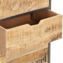 Cajonera de madera maciza de mango 45x30x105 cm de , Aparadores - Ref: Foro24-286535, Precio: 318,52 €, Descuento: %