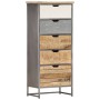 Cajonera de madera maciza de mango 45x30x105 cm de , Aparadores - Ref: Foro24-286535, Precio: 318,52 €, Descuento: %