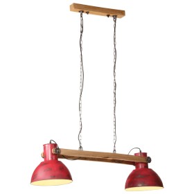 Worn red ceiling lamp 25 W E27 85x28x109 cm by , Lamps - Ref: Foro24-371839, Price: 97,99 €, Discount: %