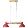 Worn red ceiling lamp 25 W E27 85x28x109 cm by , Lamps - Ref: Foro24-371839, Price: 89,73 €, Discount: %