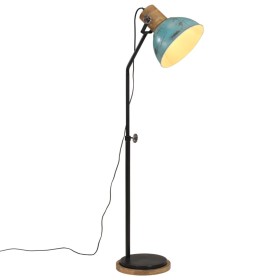 Worn blue floor lamp 25 W E27 30x30x100-150 cm by , Lamps - Ref: Foro24-371961, Price: 116,99 €, Discount: %