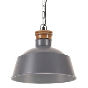 Industrial pendant lamp 32 cm gray E27 by vidaXL, Lamps - Ref: Foro24-320840, Price: 47,99 €, Discount: %