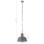 Industrial pendant lamp 32 cm gray E27 by vidaXL, Lamps - Ref: Foro24-320840, Price: 47,99 €, Discount: %