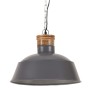 Industrial pendant lamp 42 cm gray E27 by vidaXL, Lamps - Ref: Foro24-320839, Price: 49,99 €, Discount: %