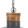 Industrial pendant lamp 42 cm gray E27 by vidaXL, Lamps - Ref: Foro24-320839, Price: 49,99 €, Discount: %