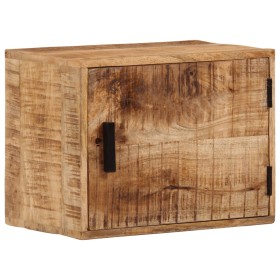 Mesita de noche de pared madera maciza de acacia 40x30x25 cm de , Mesitas de noche - Ref: Foro24-371972, Precio: 63,99 €, Des...