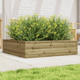 Impregnated pine wood planter 90x90x23 cm by , Pots and planters - Ref: Foro24-847207, Price: 74,99 €, Discount: %