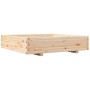 Jardinera de madera maciza de pino 110x110x26,5 cm de , Maceteros y jardineras - Ref: Foro24-847323, Precio: 116,99 €, Descue...