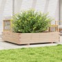 Jardinera de madera maciza de pino 110x110x26,5 cm de , Maceteros y jardineras - Ref: Foro24-847323, Precio: 116,99 €, Descue...