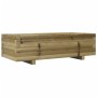 Impregnated pine wood planter 90x40x26.5 cm by , Pots and planters - Ref: Foro24-847337, Price: 94,99 €, Discount: %