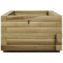 Impregnated pine wood planter 90x40x26.5 cm by , Pots and planters - Ref: Foro24-847337, Price: 94,99 €, Discount: %