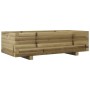 Impregnated pine wood planter 90x40x26.5 cm by , Pots and planters - Ref: Foro24-847337, Price: 94,99 €, Discount: %