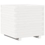 Solid white pine wood planter 50x50x49.5 cm by , Pots and planters - Ref: Foro24-847354, Price: 103,99 €, Discount: %