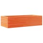 Jardinera de madera maciza pino marrón cera 90x40x23 cm de , Maceteros y jardineras - Ref: Foro24-847225, Precio: 63,85 €, De...