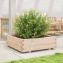 Solid pine wood planter 80x80x26.5 cm by , Pots and planters - Ref: Foro24-847308, Price: 99,99 €, Discount: %