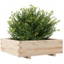 Solid pine wood planter 80x80x26.5 cm by , Pots and planters - Ref: Foro24-847308, Price: 99,99 €, Discount: %