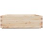 Solid pine wood planter 80x80x26.5 cm by , Pots and planters - Ref: Foro24-847308, Price: 99,99 €, Discount: %