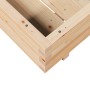 Solid pine wood planter 80x80x26.5 cm by , Pots and planters - Ref: Foro24-847308, Price: 99,99 €, Discount: %