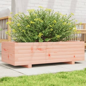 Jardinera de madera maciza Douglas 90x40x26,5 cm de , Maceteros y jardineras - Ref: Foro24-847336, Precio: 86,77 €, Descuento: %