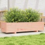 Douglas solid wood planter 110x40x26.5 cm by , Pots and planters - Ref: Foro24-847341, Price: 97,99 €, Discount: %