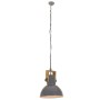 Round industrial pendant lamp mango 25 W gray 32 cm E27 by vidaXL, Lamps - Ref: Foro24-320852, Price: 41,44 €, Discount: %