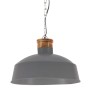 Industrial pendant lamp 58 cm gray E27 by vidaXL, Lamps - Ref: Foro24-320838, Price: 93,47 €, Discount: %