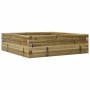 Pine wood planter box impregnated 80x80x23 cm by , Pots and planters - Ref: Foro24-847202, Price: 67,99 €, Discount: %