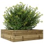 Pine wood planter box impregnated 80x80x23 cm by , Pots and planters - Ref: Foro24-847202, Price: 67,99 €, Discount: %