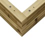 Pine wood planter box impregnated 80x80x23 cm by , Pots and planters - Ref: Foro24-847202, Price: 67,99 €, Discount: %