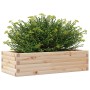 Jardinera de madera maciza de pino 90x40x23 cm de , Maceteros y jardineras - Ref: Foro24-847223, Precio: 53,99 €, Descuento: %