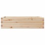 Jardinera de madera maciza de pino 90x40x23 cm de , Maceteros y jardineras - Ref: Foro24-847223, Precio: 53,99 €, Descuento: %