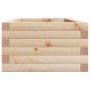 Jardinera de madera maciza de pino 90x40x23 cm de , Maceteros y jardineras - Ref: Foro24-847223, Precio: 53,99 €, Descuento: %