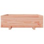 Jardinera de madera maciza Douglas 80x80x26,5 cm de , Maceteros y jardineras - Ref: Foro24-847311, Precio: 86,99 €, Descuento: %