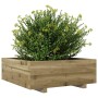 Pine wood planter box impregnated 70x70x26.5 cm by , Pots and planters - Ref: Foro24-847307, Price: 77,99 €, Discount: %