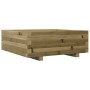 Pine wood planter box impregnated 70x70x26.5 cm by , Pots and planters - Ref: Foro24-847307, Price: 77,99 €, Discount: %