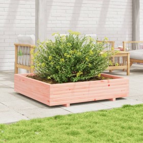 Jardinera de madera maciza Douglas 110x110x26,5 cm de , Maceteros y jardineras - Ref: Foro24-847326, Precio: 123,99 €, Descue...