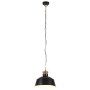 Lámpara colgante industrial 32 cm negro E27 de vidaXL, Lámparas - Ref: Foro24-320831, Precio: 55,68 €, Descuento: %