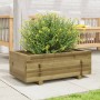 Pine wood planter box, treated, 70x40x26.5 cm by , Pots and planters - Ref: Foro24-847332, Price: 61,08 €, Discount: %