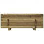 Pine wood planter box, treated, 70x40x26.5 cm by , Pots and planters - Ref: Foro24-847332, Price: 61,08 €, Discount: %