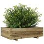 Jardinera de madera de pino impregnada 90x60x26,5 cm de , Maceteros y jardineras - Ref: Foro24-847347, Precio: 85,37 €, Descu...