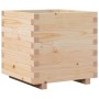 Solid pine wood planter 50x50x49.5 cm by , Pots and planters - Ref: Foro24-847353, Price: 87,99 €, Discount: %